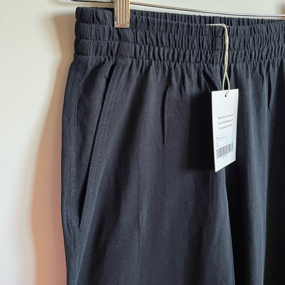 NWT EVERLANE - The Off-Duty Barrel Pant - Organic Cotton - Black - XS - Picture 4 of 12